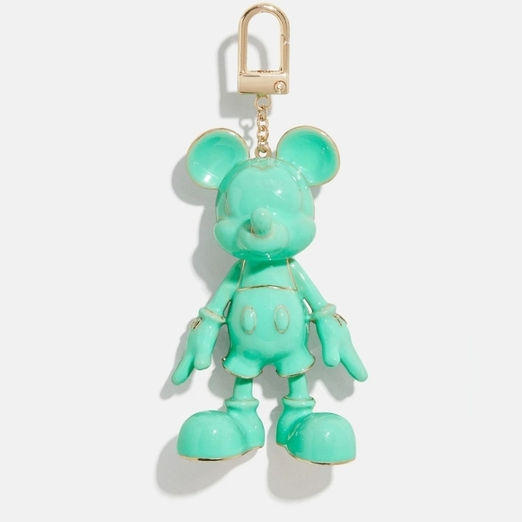 BaubleBar Accessories - 🔹️BAUBLEBAR🔹️ Disney Mickey Mouse Monochromatic green Bag Charm Key Chain ✨️💚